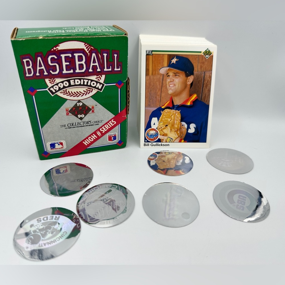 1990 Baseball Card Collection with Holograms
High # Series- Cards 701-800 MLB